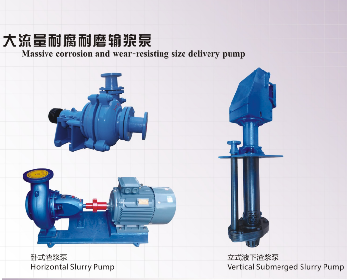 大流量耐腐耐磨输浆泵